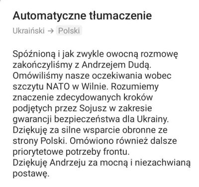 Mikuuuus - Zełenski rozmawiał z Dudą
Info od Wołodymyra Zełenskiego
#ukraina #wojna #...