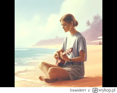 Dawidk01 - Może komuś się spodoba #muzyka #lato #ukulele #suno