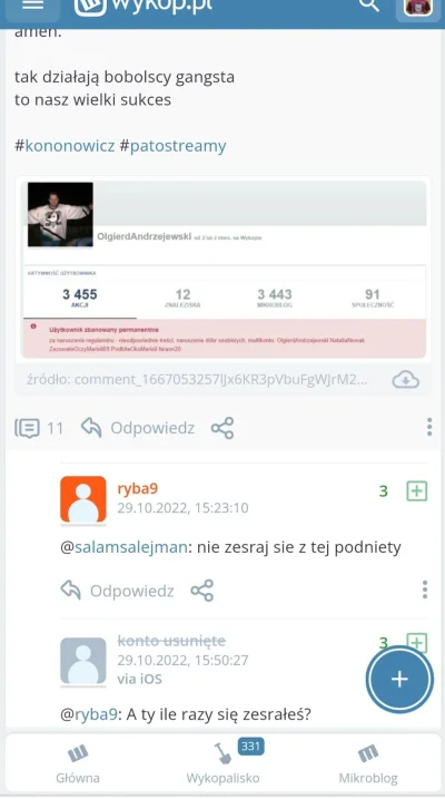 Trolololo2021 - Szeryfie @CzikaKiri dlaczego to konto @OlgierdanoTivi nadal pozostaje...