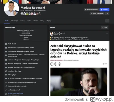 dominowiak - #polskieonuce 
coraz grubsze tuzy XD
Mariusz Rogowski, Prezes koła Konfe...
