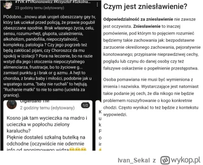 Ivan_Sekal - #kononowicz Przeciez to co ten przyglup zielony robi to sa typowe pomowi...