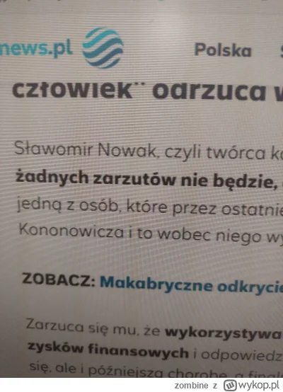 zombine - Slawuś z całego serduszka życzę ci żeby zamiast Nowak pojawiło się sakralne...