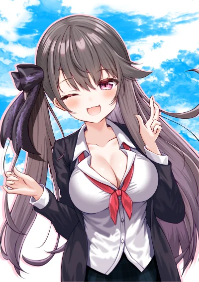 KsyzPhobos - #pamiatmerkuria #azurlane #anime #randomanimeshit #oppai #schoolgirl