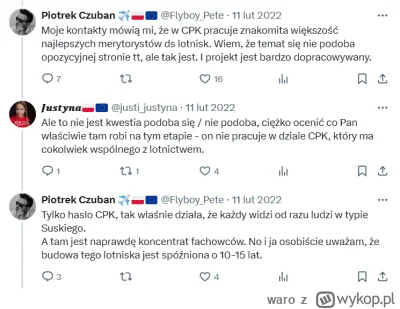 waro - >nie wiem jak z częścią lotniczą, ale po stronie kolejowej CPK wyssał większoś...