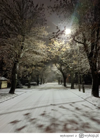 wykopnet - Taką zimę to ja lubię. Sobota noc, bloga cisza, skrzypiący śnieg, pustki n...