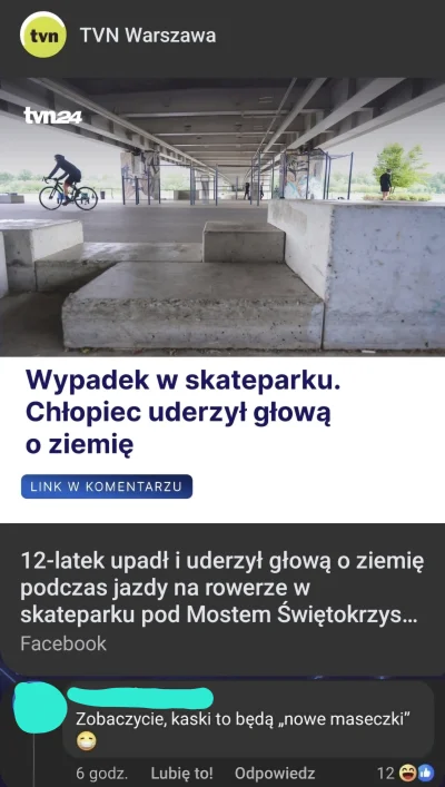 Shrug - Kaski to literalnie komunizm ( ͡º ͜ʖ͡º)

#rower #hulajnogaelektryczna #kask #...