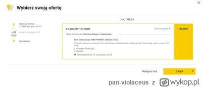 pan-violaceus - @gorzki99: Przykład dla 2 pasażerów i 2 rowerów