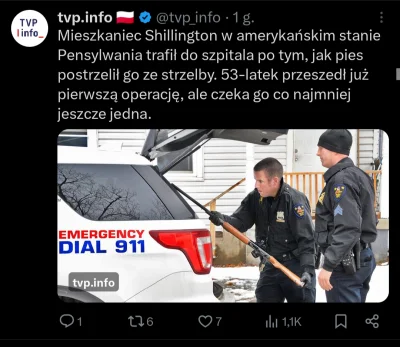 emptr - W USA psy nie gryza, one strzelają. 
#psy #psiarze #bron #usa