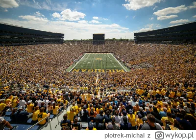 piotrek-michal - Michigan Stadium – największy stadion sportowy w Stanach Zjednoczony...