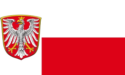 qeti - #geografia #niemcy #polska #ciekawostki

Flaga i godło Frankfurtu nad Menem