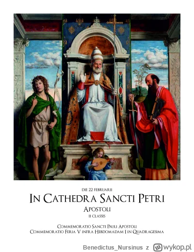 BenedictusNursinus - #kalendarzliturgiczny #wiara #kosciol #katolicyzm

czwartek, 22 ...