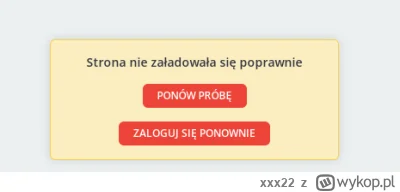 xxx22 - A przed logowaniem ponownym na konto #wykop zachowuje sie tak, powodzenia prz...