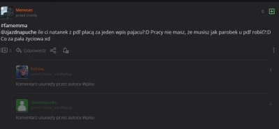 zjazdnapuche - nie moge z przegrywa xddddddd psycha mu siada i kasuje komentarze xdd ...