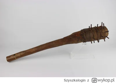 Szyszkalogin - Pałka okopowa używana podczas I wojny światowej
