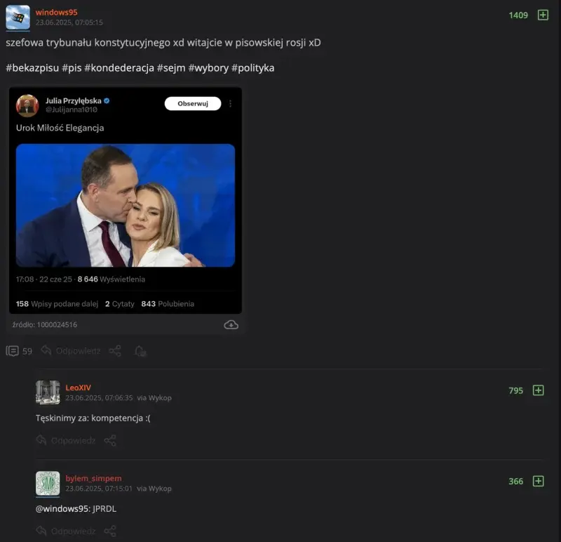 huncwot_ - tymczasem czym się bulwersują wykopy