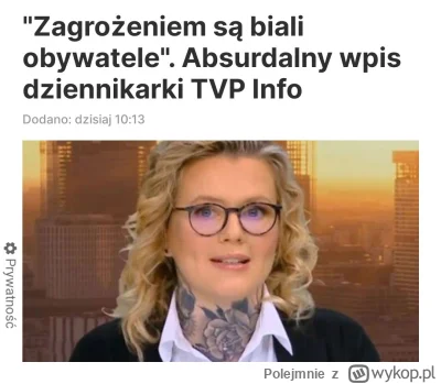 Polejmnie - Pomyłka. Zagrożeniem są lewackie kobiety
#bekazlewactwa #polska #dziennik...