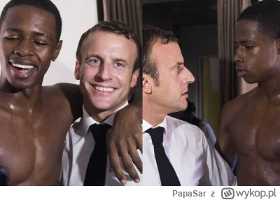 PapaSar - > Macron dał Francuzom

@Mauro666: co najwyżej to dał murzynom