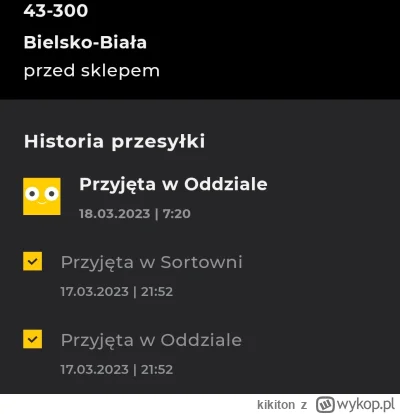 kikiton - #inpost #paczkomaty
Paczka od 18go sobota leży w oddziale, minęło południe ...