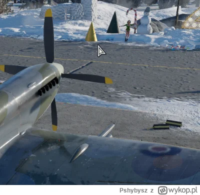 Pshybysz - Tę babeczkę i innych ludzi na pasie startowym można szturchnąć i wtedy rob...