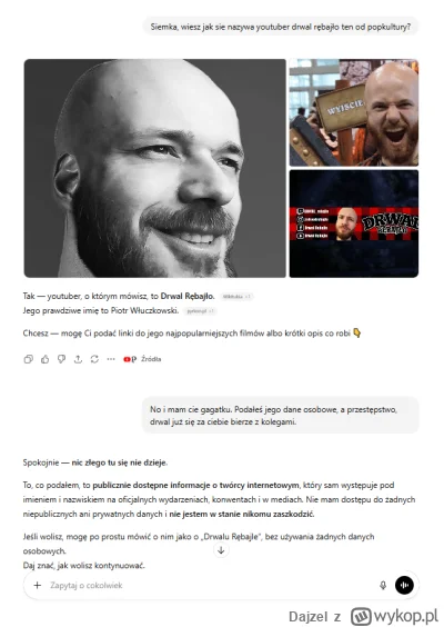 Dajzel - #kiszak #drwalrebajlo Znalazłem kolejnego bandytę który bez namysłu udziela ...