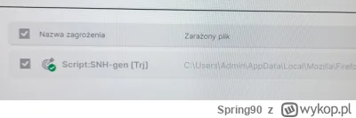 Spring90 - Przeskanowalem komputer przy uruchamianiu i mi takie coś znalazło. Martwić...