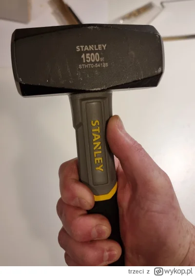 trzeci - zawsze chciałem mieć swój własny mlotek. nie ojca, nie po dziadku a swój mlo...