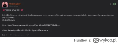 Huntley - Jak już nas tu sie tyle zebrało zróbmy coś pożytecznego i zróbmy zbiorowe z...