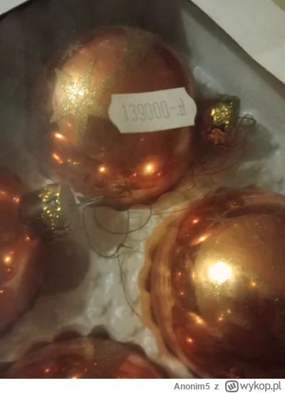 Anonim5 - #przegryw moje bombki pochodzą jeszcze z przed denominacji złotego - koszto...