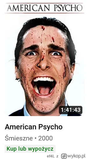 ef4L - Widziałem. Nie rozśmieszył mnie.
#youtube #filmy #heheszki