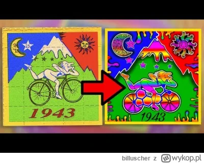 billuscher - Bicycle Day
#narkotykizawszespoko #lsd #psychodeliki