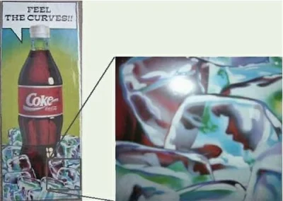 biskup2k - Dawno temu jakiś grafik Coca Coli zrobił ukrył coś takiego w reklamie. Wyl...