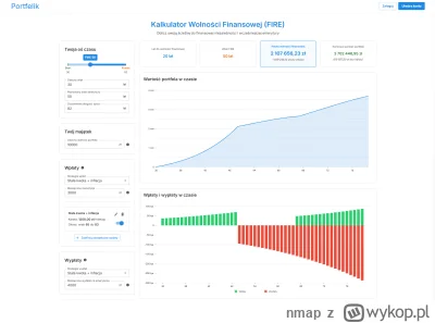nmap - Dzięki za rady pod ostatnim wpisem odnośnie kalkulatora FIRE. Dodałem:
- opcję...