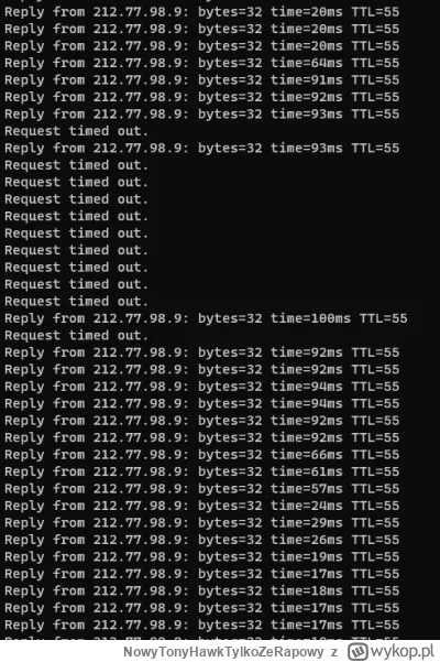 NowyTonyHawkTylkoZeRapowy - Światłowód 600mbps od #vectra, kilka razy dziennie taka s...