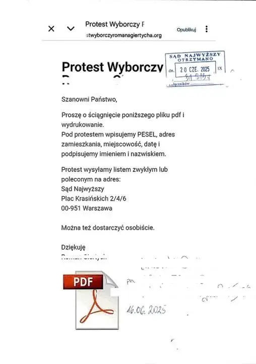 duluke - @Zych0l Napisz protest. Podsyłam wzór od jednych z was: