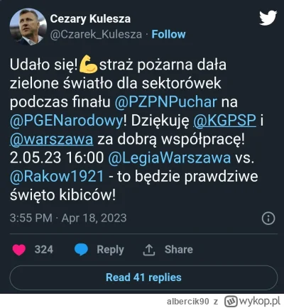 albercik90 - wybory się zbliżają to i sektorówki i race bliższe sercu się stały.
#mec...