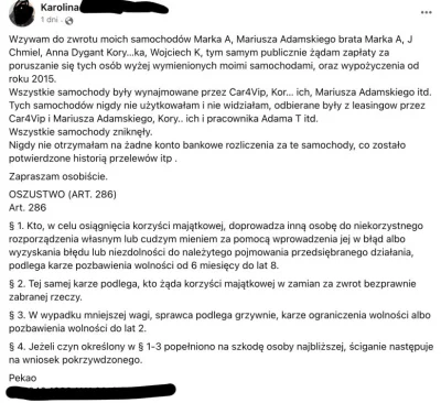 fIgLeder - @quasimodo1: ta wypożyczalnia to nie jego fury na wlasnosc... 
Większość w...