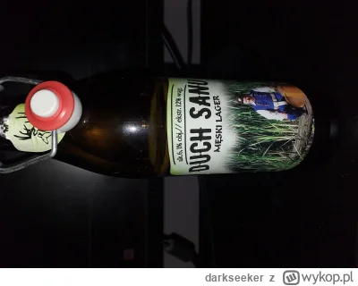 darkseeker - Męski wieczór, męskie piwo. Dobrze przynajmniej, że mokre....
#pijzwykop...