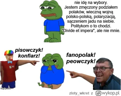 zloty_wkret - #wybory
macie nasrane we łbach od tej polityki. Polityczne zapalenie mó...