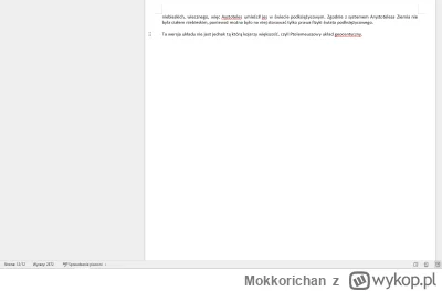 Mokkorichan - Zdążyłem - geocentyzm platoński opisany, można iść oglądać studnialive....