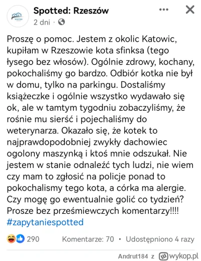 Andrut184 - Golić, obserwować.

#rzeszow #heheszki #humorobrazkowy