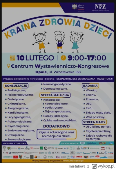 mistalowa - Największy w Polsce event profilaktyczny dla dzieci #opole #zdrowie #prof...