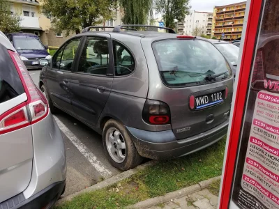 Wojtasz2005 - #czarneblachy Renault Megane Scenic I Przedliftowy