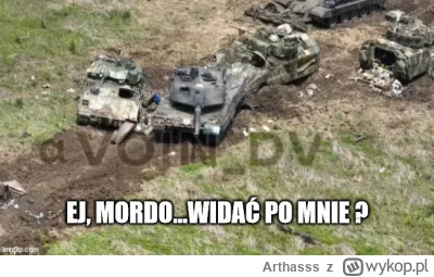 Arthasss - Nie bierz narkotyków bo cię #!$%@? zmiotą z gąsienic ! 

#ukraina #rosja #...