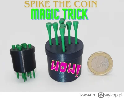 Pwner - Z racji nudzenia się na L4 odtworzyłem w modelu 3D magiczną sztuczkę z przebi...