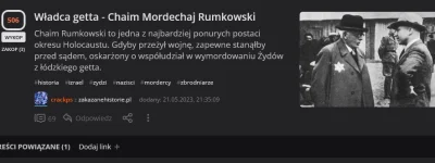 ZAWADIAK - @Grzesiok: A ciekawe co ci żydzi z audycji sądzą o Chaimie Mordechaju Rumk...