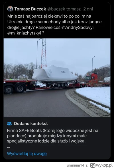 uranium14 - Wyciekło zdjęcie "luksusowego jachtu" którego Ukraińcy chcieli przewieźć ...