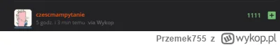 Przemek755 - @czescmampytanie: