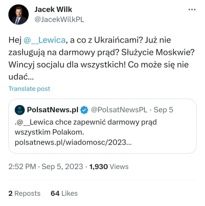 Lukardio - https://twitter.com/JacekWilkPL/status/1699042917975818423

#pochowacpodpr...