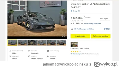 jakismadrynickpolacinsku - Co sądzicie o tym modelu Lotusa? 100k € za 400 koni to dla...