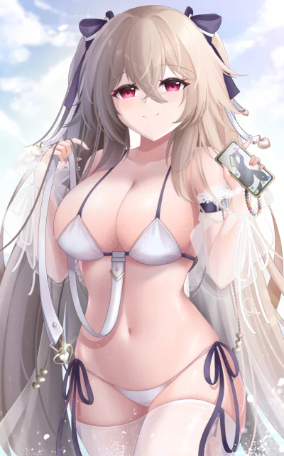 KsyzPhobos - #bellysupremacy #anchorage #azurlane #anime #randomanimeshit #swimsuit #...